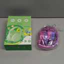 iClever Kids Headphones with Cord, 85dBA Safe Volume Wired Headphones for Kids, Stereo Sound Foldable Adjustable, 3.5mm Jack, Over Ear Child Headphone for School/Boys/Girls/iPad/Tablet/Travel (Glitter Pink)