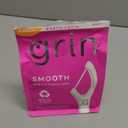GRIN Smooth Flosspyx, Gentle Floss Picks, 150 Count, Dental Flossers, Minty Flavor, Recycled Plastic, Smooth Floss, Tight Teeth, Premium Longer Floss Head, Includes Safe Fold-Back Tooth Pick