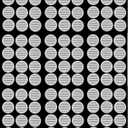 3" Round Plastic Louver Soffit Air Vent Reptile Screen Grille Cover (100, White)