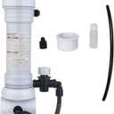 320 Pool Chlorinator Compatible with Rainbow R171096 Automatic Inline Chlorine/Bromine Feeder, Can Handle Up to 70000 Gallons of Water