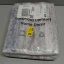 COMSLE Door Mat, Front Door Mat Indoor for Entrance Faux Wool Absorbent Non Slip Modern Throw Rug for Entryway Hallway Muddy Paws - Pet Friendly, 24x48 Inches, Machine Washable (Gray Brown)