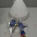 HILTEX 31229 Air Texture with 1.32 Gallon Hopper, 3 Nozzles: 4.0mm, 6.0mm, 8.0mm, Drywall Texture Sprayer for Stucco Mud or Popcorn on Walls and Ceiling, Knockdown, Spray with Handle