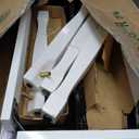 Adjustable Height Piano Bench Stool PU Leather Cushion Wooden Keyboard Seat with Music Storage (White)