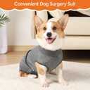 Recovery Suit for Dogs After Surgery, Dog Surgery Recovery Suit for Female Male Neuter, Breathable Dog Onesie Spay Body Suits for Abdominal Wounds Dogs Cone Alternative