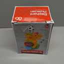 Baby Elephant Musical Crawling Toy with Lights, Sounds, Blowing Ball, Infant Sensory Toys, Birthday Gifts for Kids Boy Girl 3 4 5 6 7 8 Years (Blue)