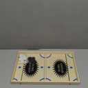 String Hockey Wooden Foosball Winner Board Game, Fastest Finger First Sling Puck Indoor Table Game, Tabletop Slingshot Interactive Stringing Kit for Kids Adults & Family Party