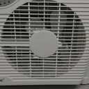 shinic Twin Window Fan, 9-Inch Blades Reversible Airflow, Thermostat Control, 3 Speeds, 3 Functions, 23.8"-37" Expandable Width, Window Exchaust Fans for Home Bedroom, ETL Certified