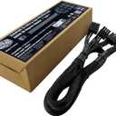 Cooler Master 12VHPWR Cable Type 1, GeForce RTX 40 Series, 90-Degree 12+4 Pin PCIe 5.0, 650mm (L), 600W Split 3X PCIE 8-Pin for V Gold V2|V SFX Gold | V Platinum (CMA-NFPC16XXBK1-GL)