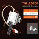 UPGRADED MEE61841401 Gas Oven Igniter Fit for LG Oven Igniter Replacement (LRG LSS LDG LSG LTG-LRG3095ST LRG3061ST), MEE61841403 Range Burner Ignitor Replaces MEE63084901 1599783 AP5214765 PS3535362
