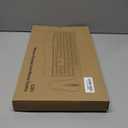 Wireless Keyboard and Mouse Combo, EDJO 2.4G Full-Sized Ergonomic Computer Keyboard with Wrist Rest and 3 Level DPI Adjustable Wireless Mouse for Windows, Mac OS Desktop/Laptop/PC (Black)