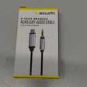 ACOUSTIX USB C TO 3,5MM CABLE 6FT BK