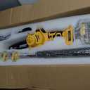 IMOUMLIVE 2-IN-1 Cordless Pole Saw & Chainsaw, 8'' Cutting Brushless Electric Rotatable Saw, Oiling System, 8.3 LB Lightweight, 21V 3.0Ah Battery, 16.6-Foot Max Reach for Tree Trimming, Yellow