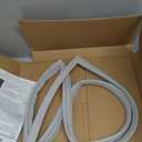 Upgraded 2-pack W10830162 Fresh Food Door Gasket Compatible with Whirlpool, Maytag Kenmore Kitchen-Aid Refrigerator, W10179332 Refrigerator Door Seal Part