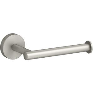 KOHLER K-27292-Bn Elate Toilet Paper Holder, Minimalist Design, Premium Durable Metal, Corrosion Resistant, Vibrant Brushed Nickel