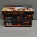 BLACK+DECKER 20V MAX Cordless Drill and Impact Driver, Power Tool Combo Kit with Battery and Charger (BD2KITCDDI)