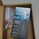 Philips Sonicare 4100 Rechargeable Electric Toothbrush, Advanced Plaque Removal, Pressure Sensor, Includes Brush Head Case, Black BD5003AZ