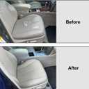 Priprilod Gray Leather Passenger Side Bottom Replacement Seat Cover Compatible with Toyota Camry 2007 2008 2009 2010 2011