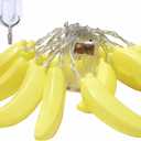 3M 20LED Fruit Banana String Lights Battery Powered Indoor Outdoor Lighting Lamp for Wedding Home Birthday Garden Yard Patio Party Decorations