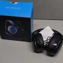 Gtheos 2.4GHz Wireless Gaming Headset for PC, PS4, PS5, Mac, Nintendo Switch, Bluetooth 5.2 Gaming Headphones with Noise Canceling Microphone, Stereo Sound, ONLY 3.5mm Wired Mode for Xbox Series-Black