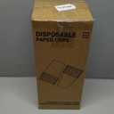 12 oz Disposable Coffee Cups with Lids, Sleeves and Stirrers 100 Pack, Hot Cups with Lids, Leak-Proof To Go Cups for Hot Chocolate, Cocoa, Office, Coffee Bar Accessories