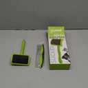 Pecute Slicker Brush for Dogs Cats with Air-Cushion and Soft Pins, Dog Brush for Shedding Massaging Grooming, Lightweight Cat Brush with Pet Comb, Gently Removes Loose Fur Undercoat