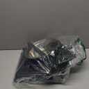 SHAINFUN Elevated Dog Bowls with Mat for Large & XLarge Dogs, Adjustable Height Raised Dog Bowl Stand with Two 68oz Bowls, Dogs Food Water Bowl Holder (Black-2L)