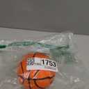 Nerf Mini Foam Basketballs - Indoor + Outdoor Foam Balls - 5" Inch Basketballs for Mini + Over the Door Hoops - 2 Balls Included - Orange