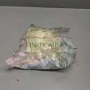 Vanity Fair Women's Underwear Perfectly Yours Traditional Cotton Brief Panties (6, Nylon - Pink/Blue/Candleglow)