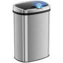 DUMOS Automatic Trash Can, 13 Gallon Touchless Sensor Garbage Can