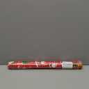 MAYPLUSS Red Christmas Wrapping Paper - 17 Inch X 33 Feet - Cute Santa Claus Christmas Tree Reversible Strip Gift Wrapping Paper, Metallic Foil Thick Gift Wrap Paper for Holiday Party New Year Kids