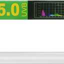 LUCKY HERP 24inch 18W T8 UVB 5.0 Reptile Light, UVA UVB Bulb, Fluorescent Lamp for Reptiles Amphibian