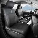 for Toyota Tundra Seat Covers 2022-2025 2026, Full Covered Black Seat Protectors Pickup Truck Car Leather Seat Cover Set for Tundra SR SR5 (Double Cab/CrewMax) 2026 2025 2024 2023 2022 Accessories