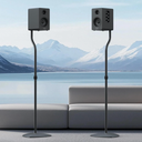 Anautin Universal Speaker Stands Pair, Satellite & Bookshelf Speaker Stands2838in Adjustable, Surround Sound Speaker Stand for Home Theater, Compatible to Sony/Bose/JBL/Sonos/Klipsch/Edifier/Polk