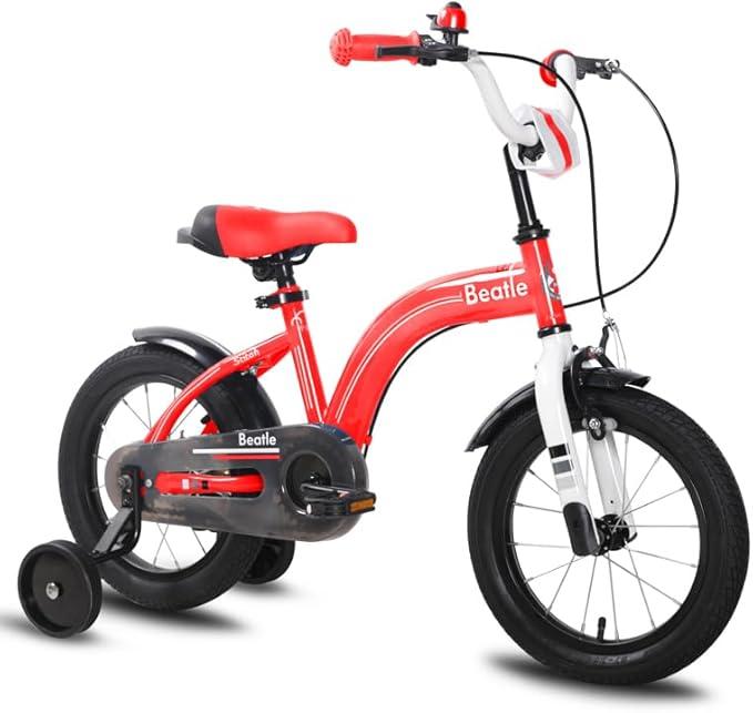 JOYSTAR Beetle Kids Bike 12 14 16 Inch Kids' Bicycle for Toddler and Kids Ages 2-7 Years Old, Children Bicycles with Training Wheels, Multiple Colors