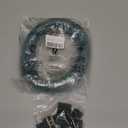 60FT SPT-1 Christmas Electrical Wire with 6pcs Vampire Plugs, 18/2 Gauge Low Voltage Extension Cord, 18 AWG 2-Conductor Flexible Wire for Outdoor Holiday Lights, Landscape Lighting