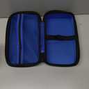 Case for Halo Bolt 58830/57720/ Air 58830/ ACDC Max 55500 mWh/Air + Portable Emergency Power Kit, Storage Holder for Air Nozzles, Extra Accessory, Car Jump Starter, and Charger- Blue (Box Only)