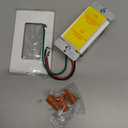 ENERLITES Programmable Digital Timer Switch for Lights, Fans, Motors, 7-Day 18 ON/OFF Timer Settings, 1-Pole, No Neutral Wire Required, UL Listed, cUL Listed, Wall Plate Included, HET01-C-J-WWP, White