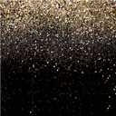 Black and Gold Backdrop Golden Glitter Backdrop for Photography Wedding Birthday Baby Shower Party Photo Studio 8x8FT 11176