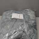 RECYCO Luxury Velvet Quilt Set Twin/Twin XL Size Bedding Sets, Ultra Soft Velvet Comforter Set, Lightweight Channel Box Stitch Oversized Bedspread Coverlet for All Season, with 1 Sham, Blue Linen