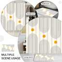 Shower Curtain Set Bathroom Shower Curtain Set with Shower Curtain and Non-Slip Rug Enduring Shower Curtain Waterproof for Bathroom
