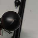 Black Curtain Rods 28 to 48 Inches(2.3-4 Feet),5/8 inch Splicing Drapery Rods,Small Curtain Rods Set,Size: 18''-45'',Matte Black
