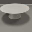 7.5 Inch Round White Ceramic Cake Stand, Decorative Cupcake Stand, Dessert Display Plates for Snacks and Cookies, Baby Shower, Birthday, Wedding Party Decor (Fit for 7.5 inch Cake)