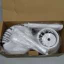 uptronic Toilet Brush and Holder 2 Pack, Toilet Brush with Ventilated Holder, Toilet Bowl Brush with Long and Large Handle for Bathroom-Toilet-Cleaning-Bristles-Comfortable