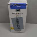 1 Gallon Water Bottle Insulated | Thickened Stainless Steel Vacuum Metal Water Jug | Portable Sports Large for Gym and Hiking with Straw, Carrier Bag, Handle Strap | BPA-Free 128 oz (Advanced Black)