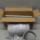 HOXHA Air Conditioner Window Vent Kit Universal Adjustable Window Kit with 5.9 Diameter 59 Length Exhaust Hose for AC Unit, AC Seal Panel for Horizontal&Vertical Window