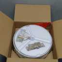 Modern Light Fixture Ceiling Mount Flush Mount Drum Ceiling Light Fixture 3 Light Gold Semi Flush Mount Ceiling Light for Hallway Bedroom Entryway Foyer Office