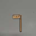 Bambaw Safety Razor for Women with 5 Double Edge Blades, Double Edge Razor, Single Blade Razors for Women and Men, Reusable & Plastic Free  Rose Gold