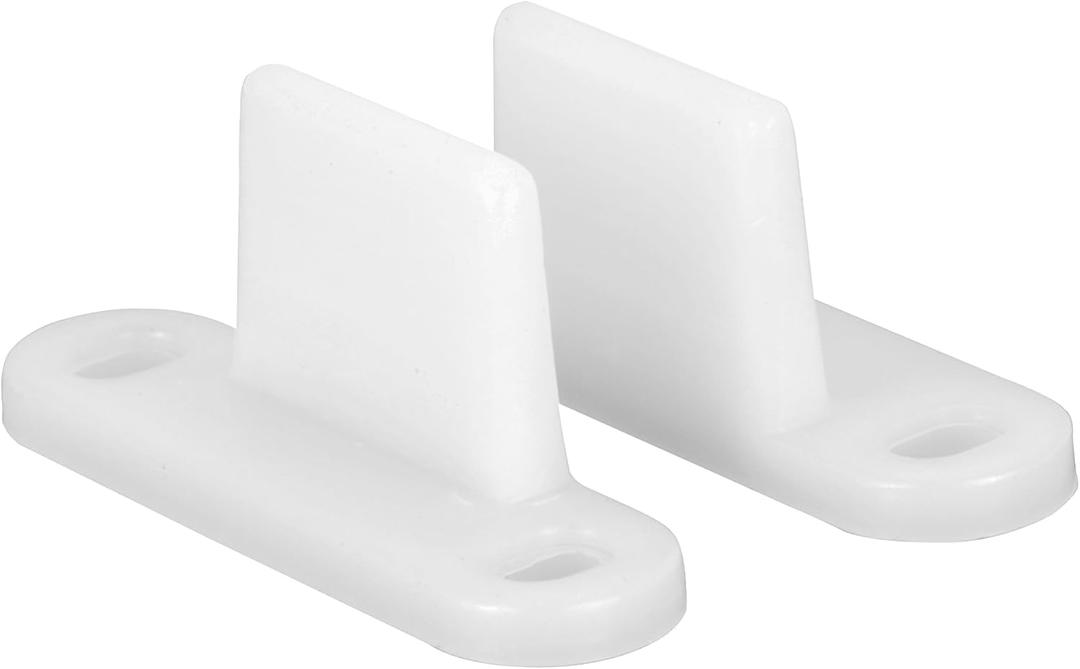 5 x Prime-Line N 6567 Nylon Bypass Door Floor Guide, 2 Pack