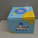 Interactive Cat Toys for Indoor Cats,4-in-1 Automatic Kitten Toy with Laser, Fluttering Butterfly, Moving Feather & Track Balls, USB Rechargeable Self-Play Electronic Toy for Kittens & Adults (White)