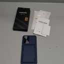 ATATOO for Samsung Galaxy S25 FE Case Wallet with HD Tempered Glass Screen Protector [2 Pack], Built-in Card Holder, Slide Camera Cover, Drop Protection, Hard Case for Galaxy S25 FE 6.7", Blue